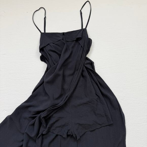 Urban Outfitters Maxi Romper Dress Flowy Open Sides, Size XS - Picture 2 of 9